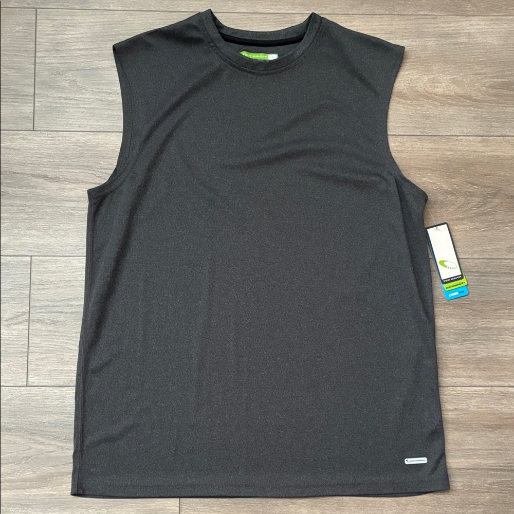 NWT Mens Gray Tek Gear Athletic Tank